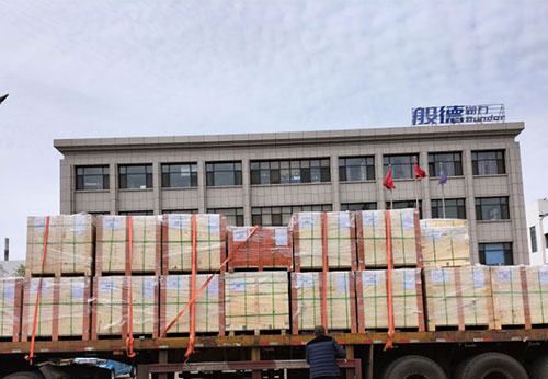 般德阀门对夹蝶阀、过滤器等产品出口意大利