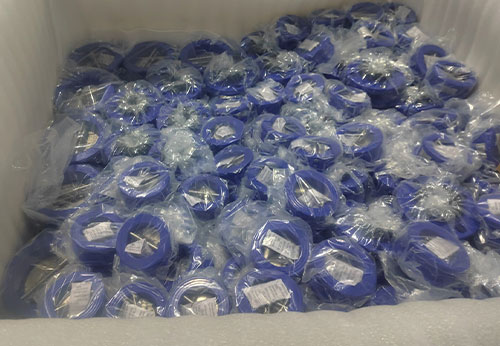 般德阀门凸耳蝶阀、软接、蝶止等出口意大利